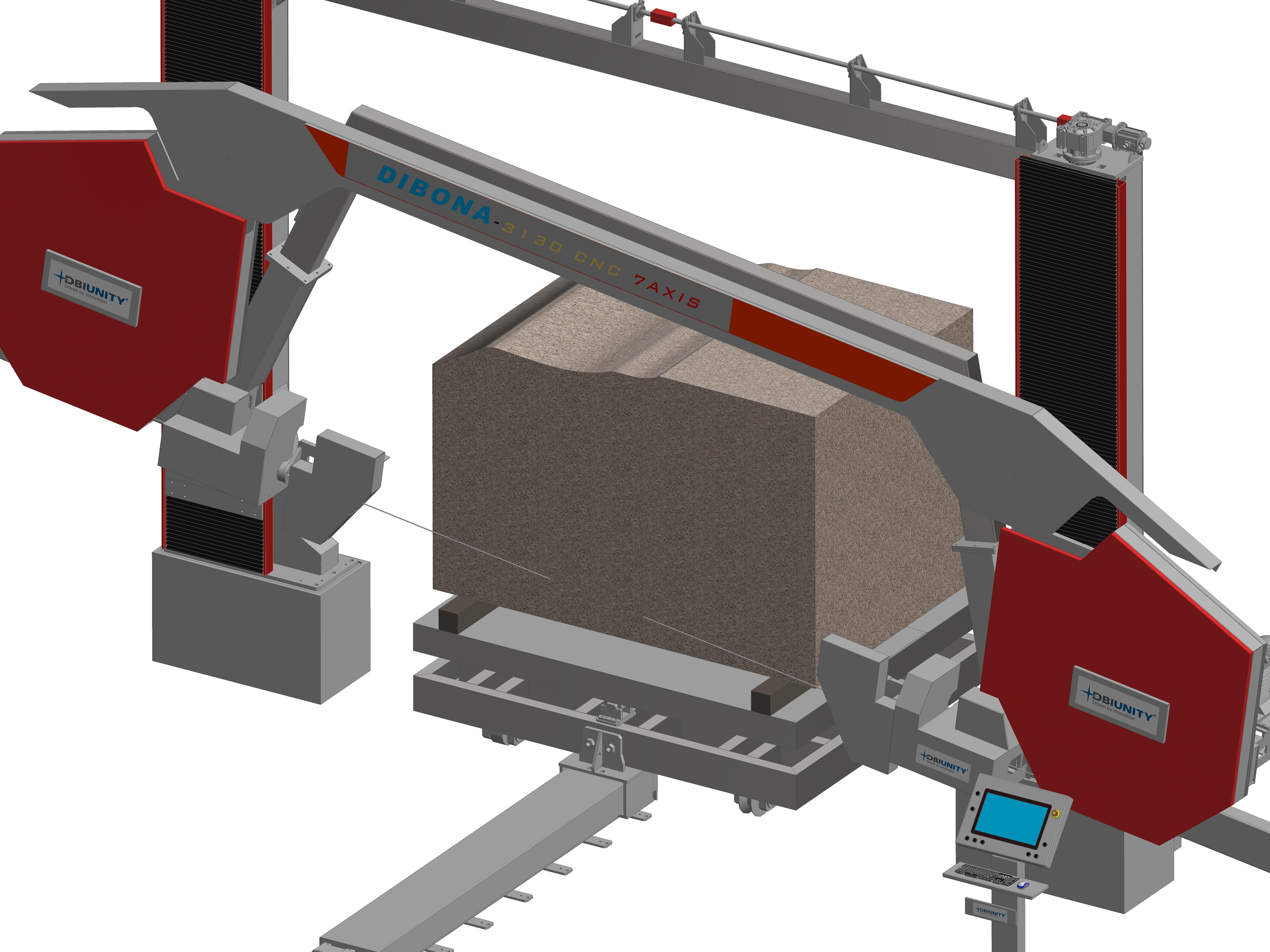DIBONA 3130-CNC 8 AXES